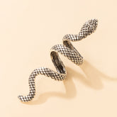Antique Silver Color Snake Finger Rings